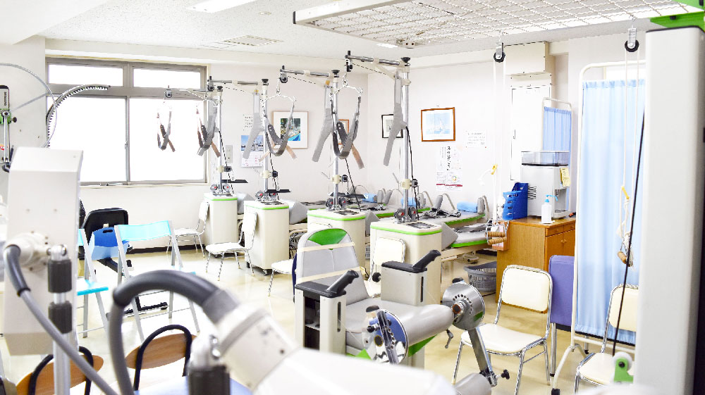 リハビリ室のようす